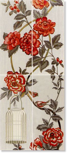 Панно COMP.4PZ VIV.ROS/NER.GABBIA (изображение)