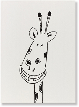 34051 Декор LOUIS & ELLA decor "голова веселого жирафа"