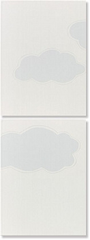 34041 Декор LOUIS & ELLA decor "облака" 25*33 (набор из 2 шт.)