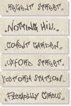 Декор Ins. Streets s/6  Notting Hill (Gesso)