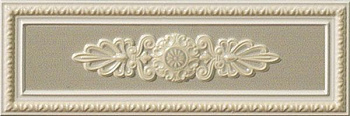 Бордюр Lirica Tortora Decoro Cornice (P17037)