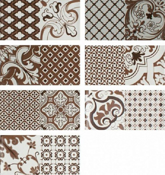 Настенная плитка Artisan Gredos Hueso Decor Mix Mate