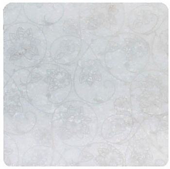 Декор WHITE MARBLE Motif №6 белый