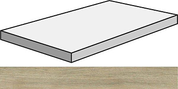 Угловая ступень S.WOOD GRAD.ANG.120/SX W.SA левая