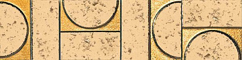 Бордюр EVOQUE Sigillo Oro Mosaico Listello (FKVQ)