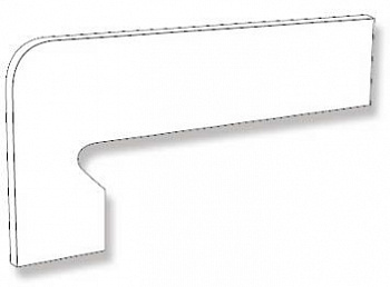 Плинтус Zan.Atlas Mariola Izq. левый