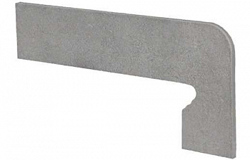 Плинтус Zan. Vega Gris Der. правый